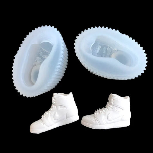 Paio di Scarpe Nike Air Force di 5 cm. Stampo in silicone anche per Candele - WORLD PRODUCTS SHOP