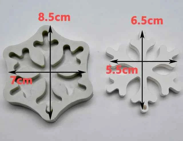 Fantastico stampo Natalizio con Albero di Natale Renna Ghiaccio e Fiocchi di neve