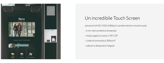 Barista 1000 Touch dual cup doppio espresso