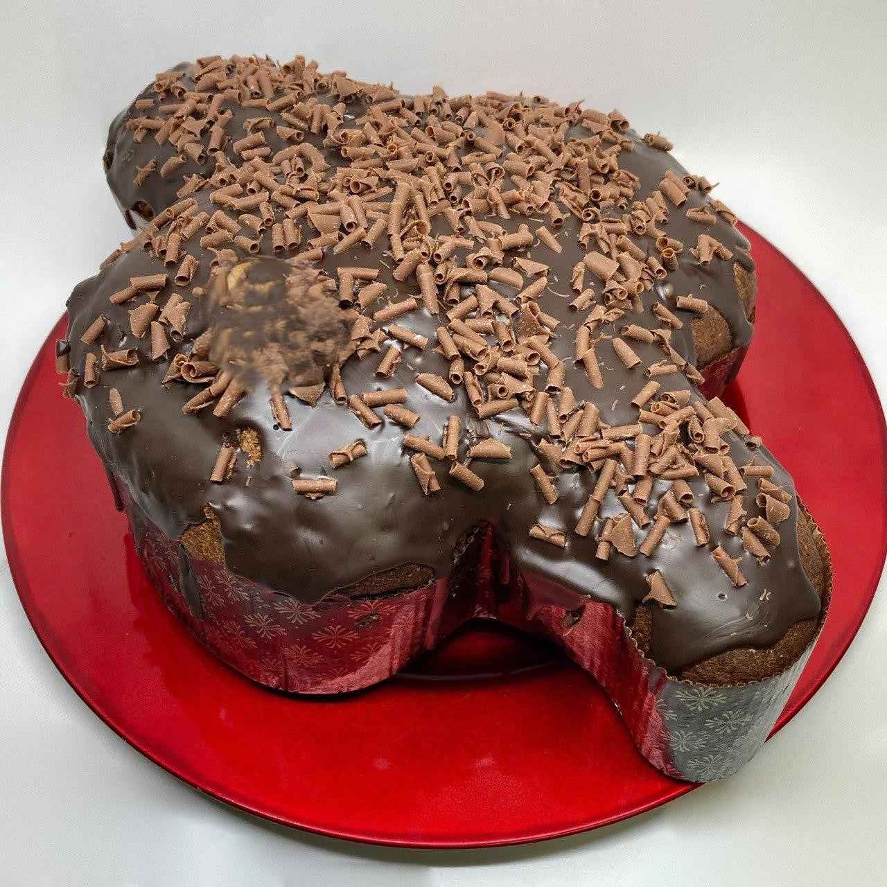 Colomba Dolce Pasquale Cioccolato e Pera – lievitazione naturale e FARCITA al cioccolato – artigianale 750gr