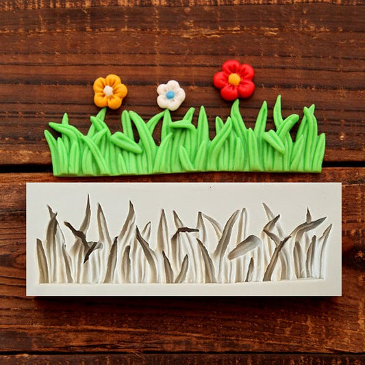Grass Border. Silicone mold