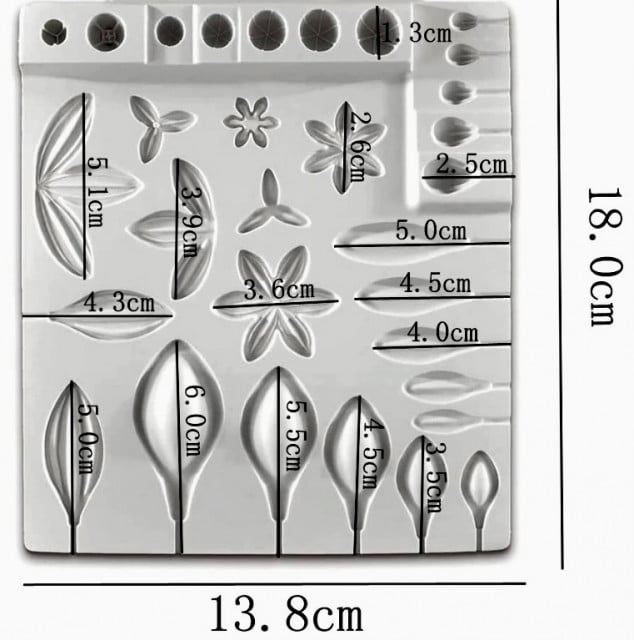 Fantastico stampo per creare Piante Fiori e Foglie spettacolari!! Flower Pro Ultimate Succulents