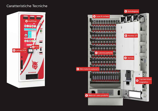 DISTRIBUTORE SIGARETTE E TABACCHI SPARTAN MEDIUM