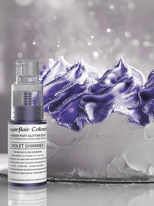 Polvere Spray Glitter Rosso perlescente. Naturale 100% ed edibile per Candele e Saponi