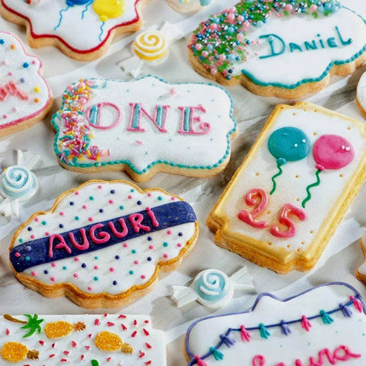 Set C of 24 Geometric Metal Cutter Molds