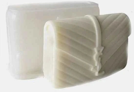 Elegante Borsetta LARGE YSL di 16.8 cm. Stampo in silicone anche per Candele