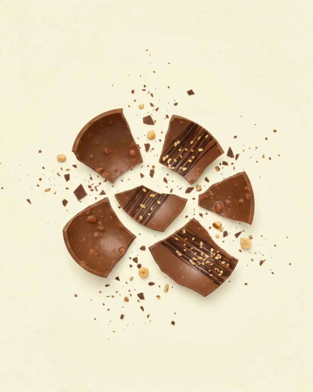 UOVO NOCCIOLATO.   550 grammi