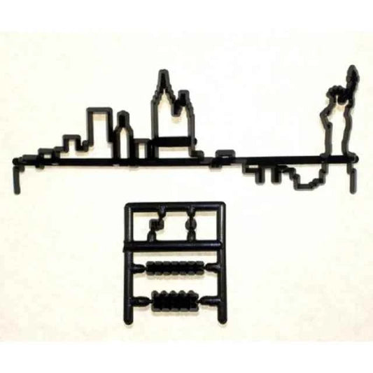 New York Città con Grattacieli e con la Statua della Libertà. Skyline. Stampo Tagliapasta Patchwork Cutter