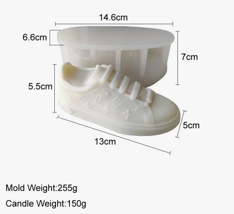 Scarpa Sneaker Griffe. Stampo in silicone anche per Candele - WORLD PRODUCTS SHOP