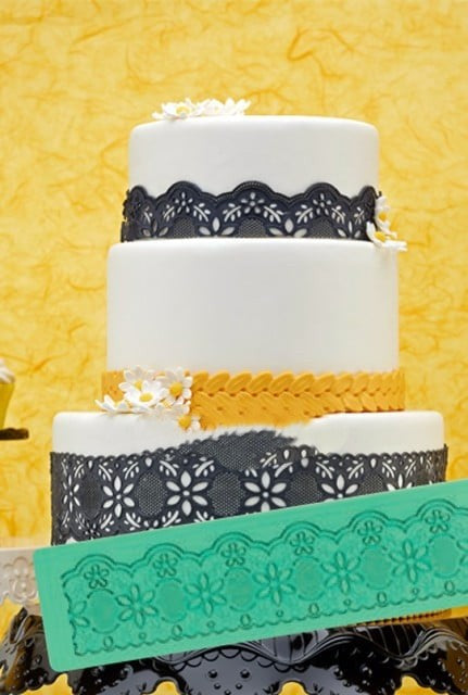 Nuovissima Greca in silicone per decoro Linea Magic Decor SMD09 Pavoni.