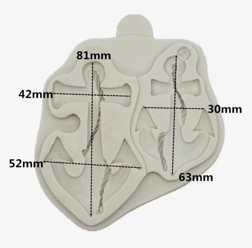 Compass. Vintage Baroque. Silicone mold.