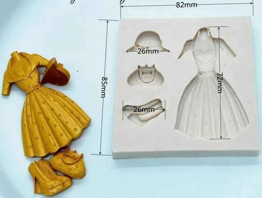 Rossetto Profumo e Cipria. Makeup Tools Lipstick Silicone Mold. Stampo Makeup