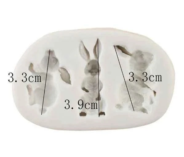 Scoiattolo inclinato a Sx. Stampo in silicone anche per Candele