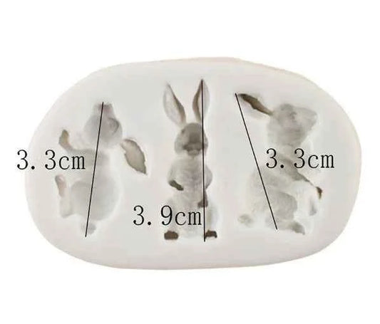 Scoiattolo inclinato a Sx. Stampo in silicone anche per Candele