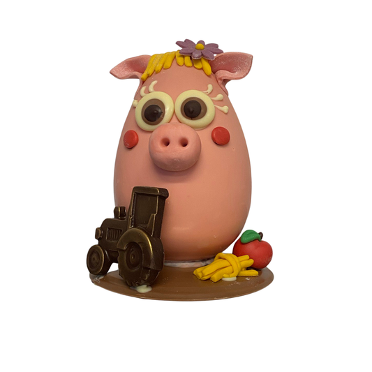 UOVO DI PASQUA PINGUINO “ MAIALINO "