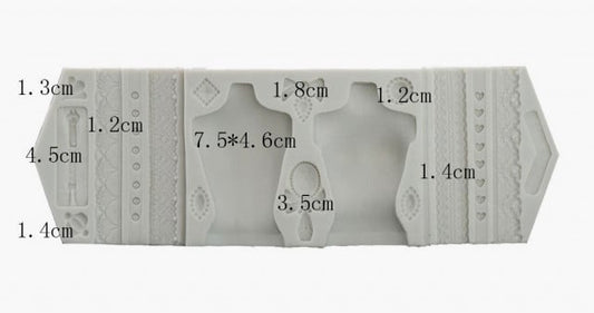 Kit to make a fantastic large wedding dress