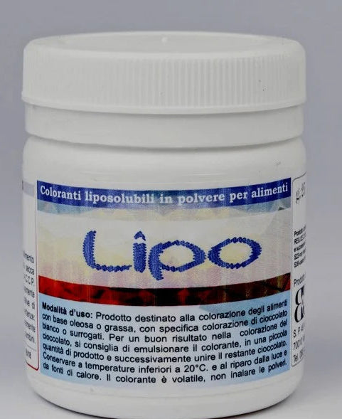 Lipo solubili Concentrati. Coloranti in polvere. Senza Glutine