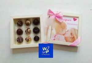 Scatola di cioccolatini personalizzata con FOTO e DEDICA