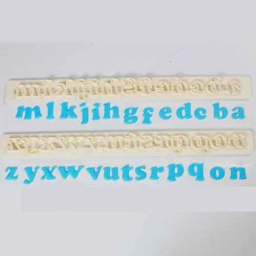 Numeri Decorati. Stampo in silicone