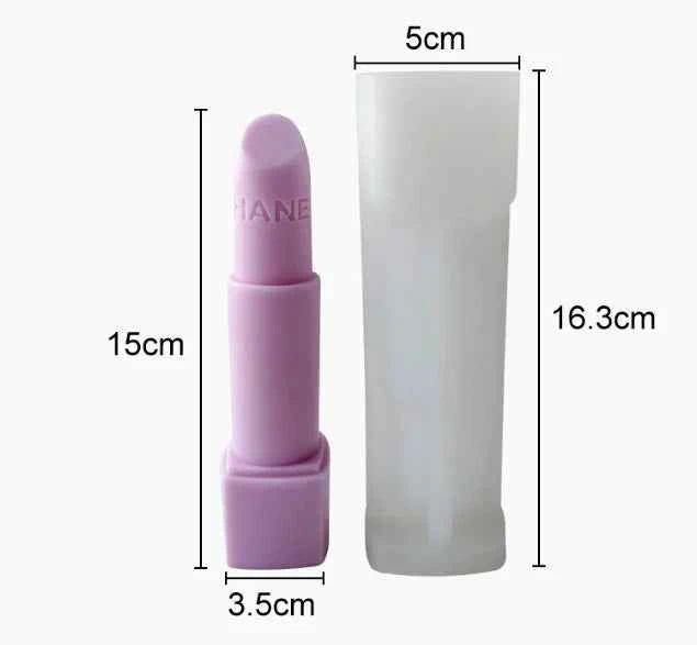 Rossetto Dior Givenchy e YSL. Stampo in silicone anche per Candele