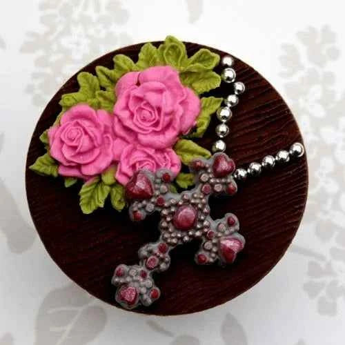 Fiocchi di neve. Set 3 Mini stampi ad espulsione. Originale PME