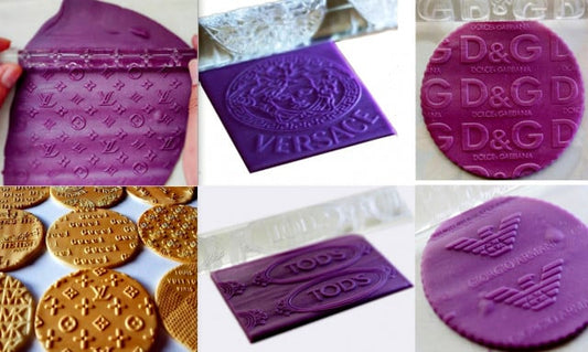 Dolce &amp; Gabbana Designers. Acrylic Rolling Pin for D&amp;G Decorations.