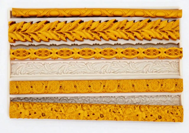 Elegant Large 30cm Silicone Lace Edge