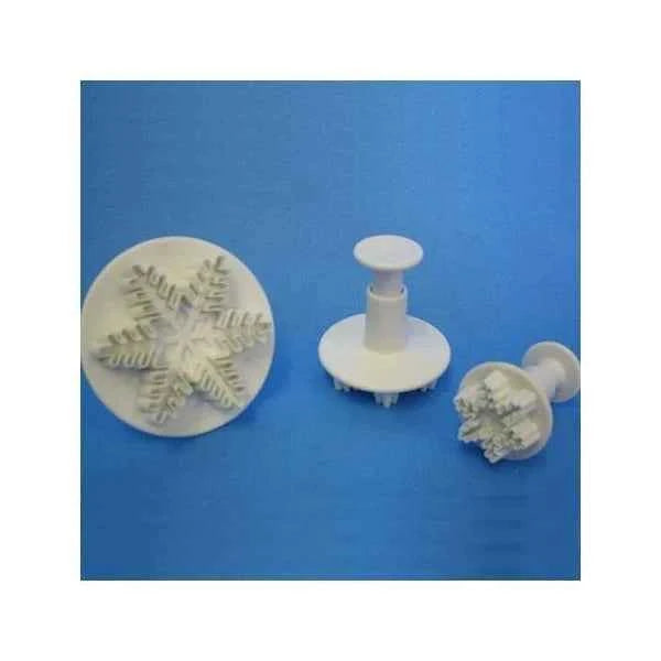 Fiocco di Neve o Cristalli. 3 Stampi espulsione