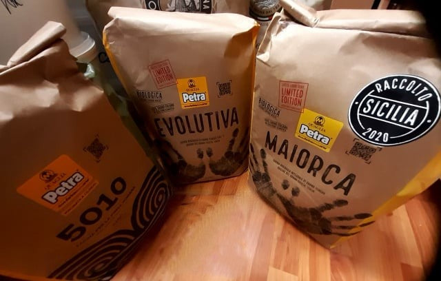 PETRA EVOLUTIVA 0201. Farina Grano Tenero Biologico Siciliano Tipo 1