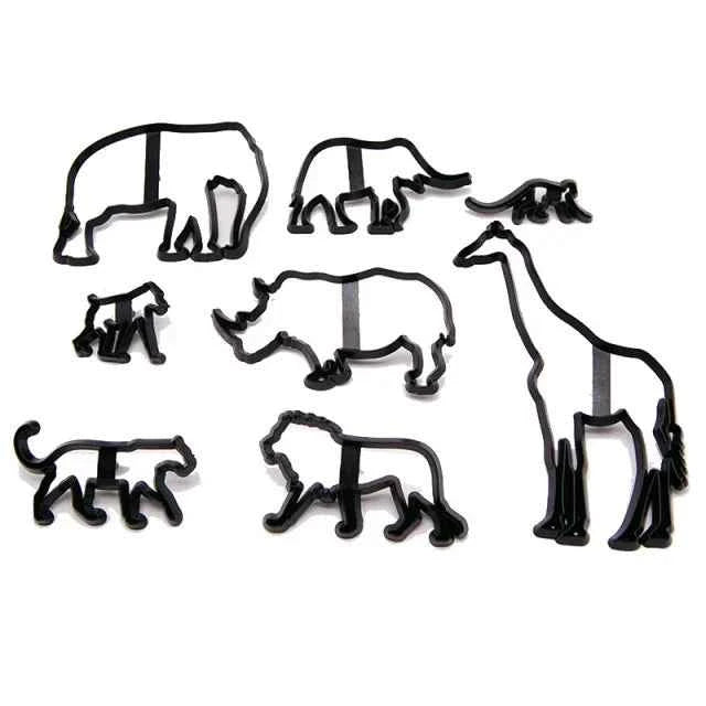 Animali della Savana. Stampo Safari Patchwork Cutter