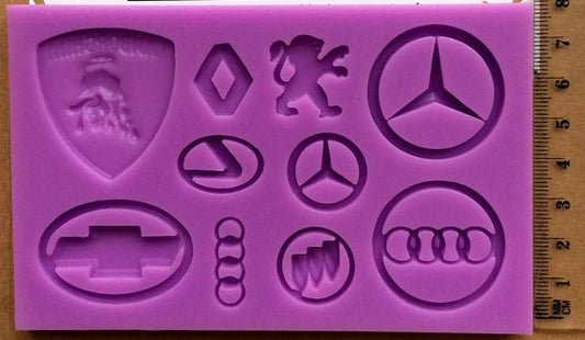 Mercedes Audi Lamborghini Renault Peugeut Chevrolet etc. Logo Brands Famous Car Brands