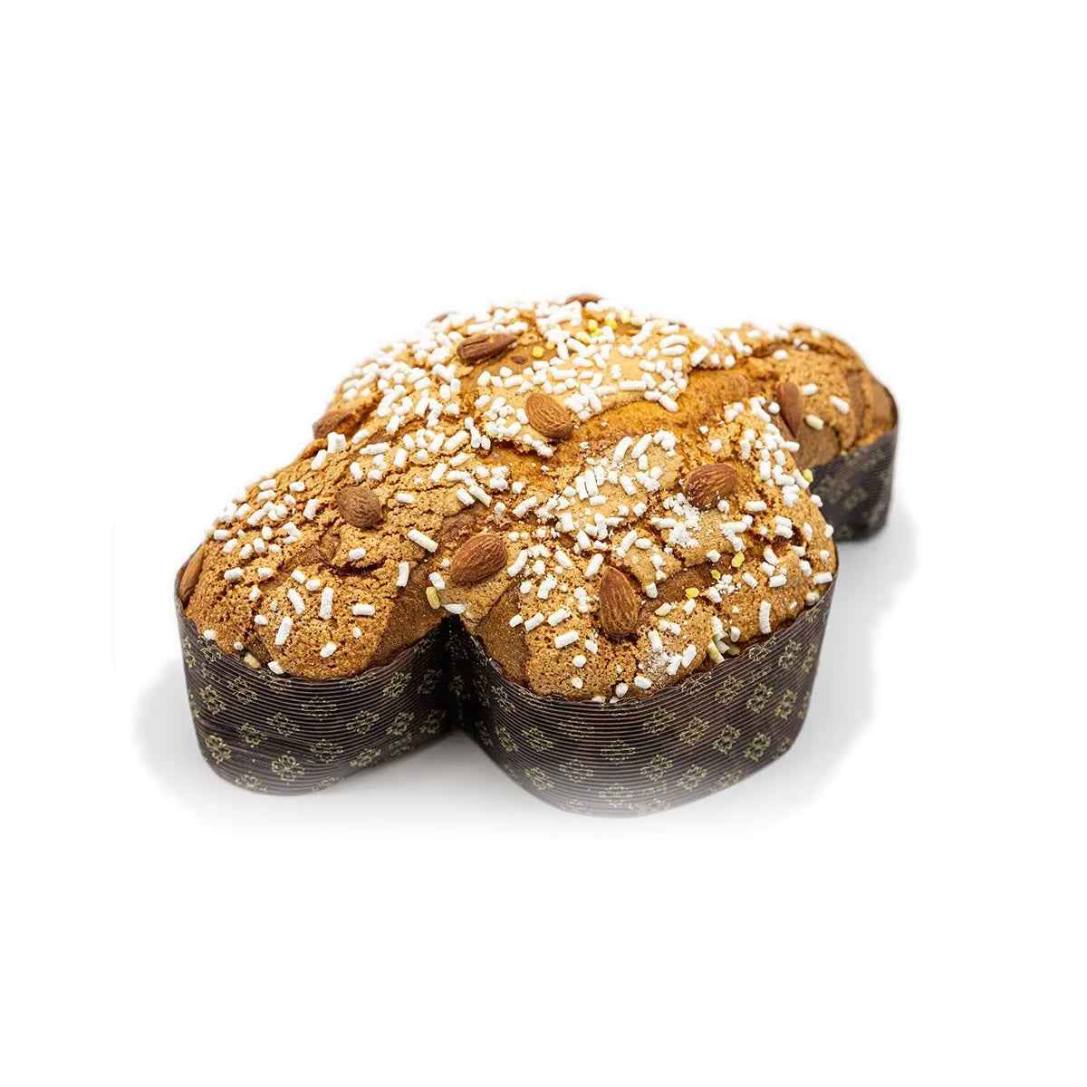 Colomba di Pasqua artigianale Classica con Mandorle – lievitazione naturale – 750gr