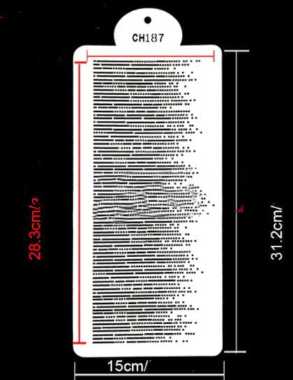 Bordo Stencil per decorare la tua Torta