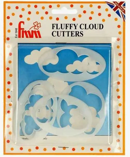 Nuvole e Pecorelle. Set di 5 stampi. FMM Fluffy Cloud Cutters