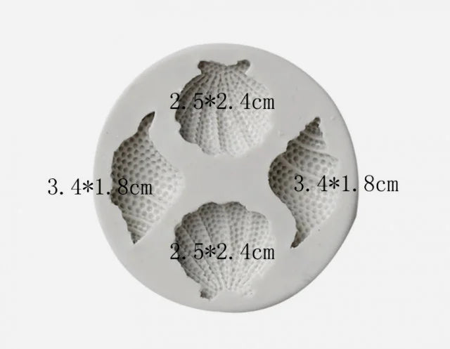 Conchiglia di Mare. Stampo silicone