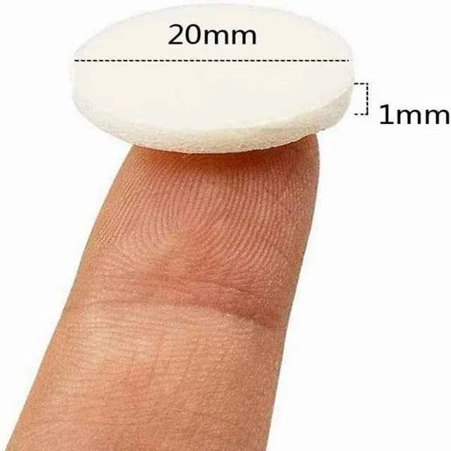 Set di 100 Biadesivi per Stoppini. Strumento per Candele