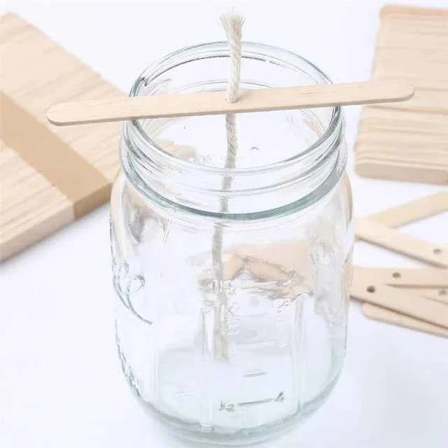 Set di 5 supporti per Stoppini in legno per Candele