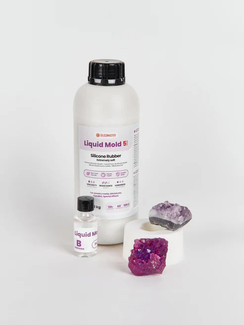 Liquid Mold 5 – Silicone per Stampi Ultramorbidi e Dettagli Fini