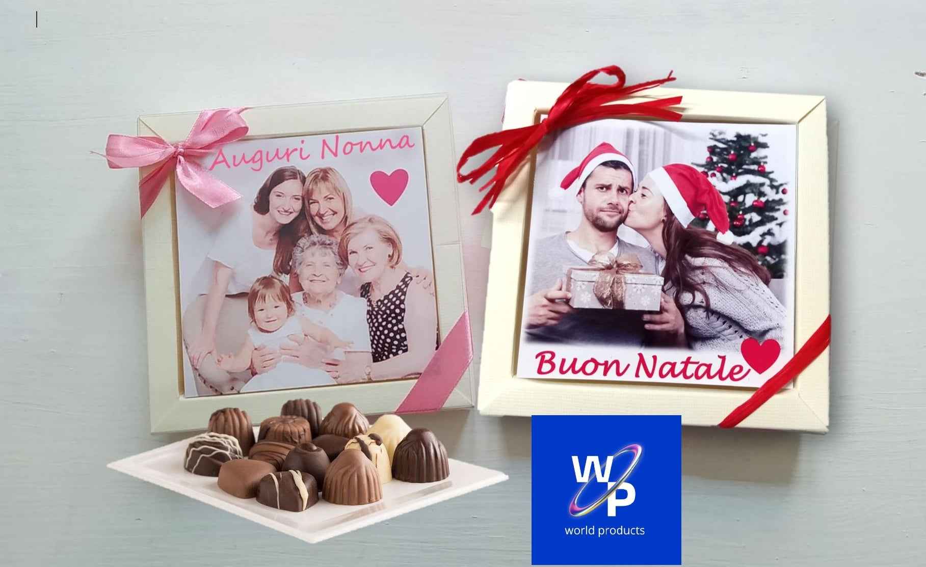 Scatola di cioccolatini personalizzata con FOTO e DEDICA