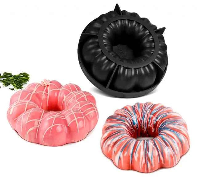 Tortiera Corona di Bolle. Stampo in silicone