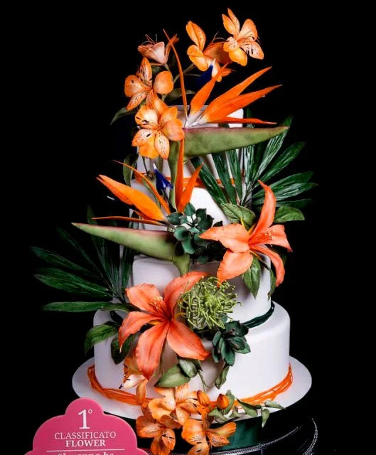 Bouquet. 1 Kg. Gum Paste per Fiori Bianca. Saracino