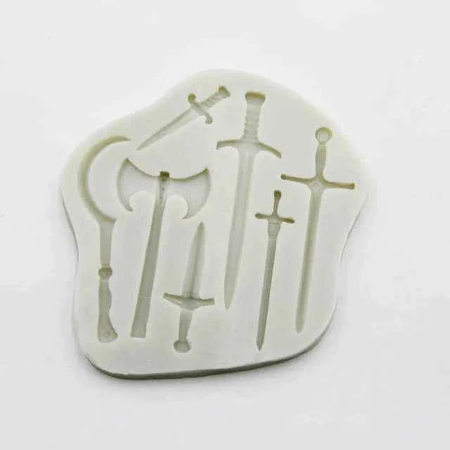 Spada Coltelli Lame e Armi. Stampo in silicone