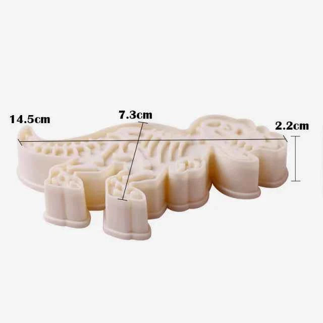 Farfalle decorate. Set di 2 stampi