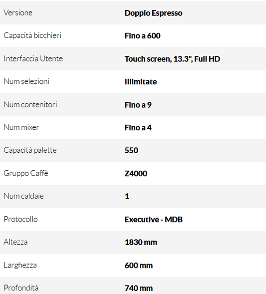 Barista 600 Pro Touch