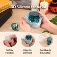 Stampi 3D a forma di teschio Resiners® per resina