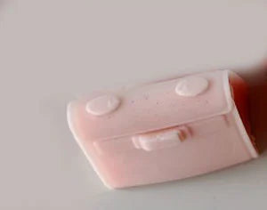 Mini Borsetta Logo Griffe Kelly Hermes di 5 x h6.5 x 2.2 cm. Stampo in silicone anche per Candele - WORLD PRODUCTS SHOP