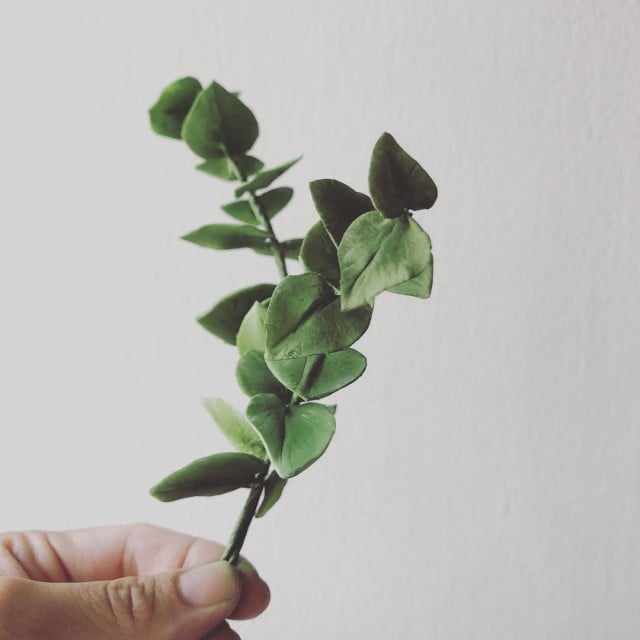 Green Gum Paste 300g for Flowers. Decorina VIP