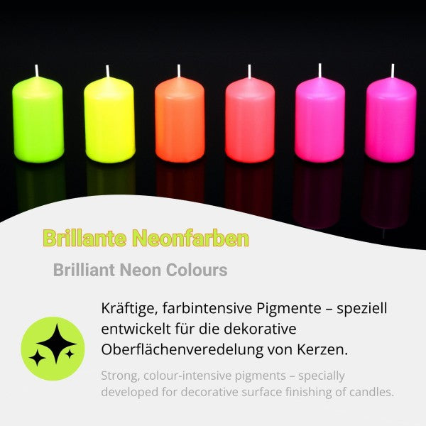 Coloranti Neon per candele