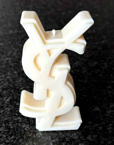 Grande Logo Griffe YSL. Stampo in silicone anche per Candele