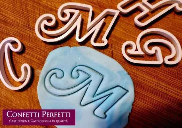 Stannard No2 Font. 26 Lettere. Stampo Cutter Alfabeto